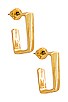 view 1 of 3 BRINCOS PACIFIC in Gold