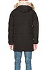 view 8 of 10 Emory Parka with Coyote Fur in Black