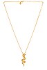 view 1 of 2 Gold Cobra Necklace in Gold