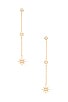 view 1 of 3 x REVOLVE Starburst Dangle Earrings in Gold