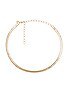 view 1 of 1 Sicily Herringbone Choker in Gold
