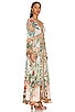 view 2 of 4 Shirring Detailed Maxi Dress in Royalty Loyalty