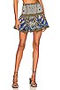 view 1 of 5 SHORT SHIRRED スカート in Knight Of The Wild