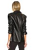 view 4 of 5 Faux Leather Kylie Jacket in Black