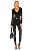 view 4 of 4 CHRISSY スキニー in Plush Black
