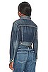 view 3 of 4 Cybil Crop Denim Jacket in Fabian