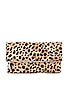Foldover Calf Hair Clutch, view 1 of 5, click to view large image.