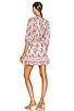view 3 of 3 Magdalena Mini Dress in Paisley Block Print