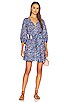 view 1 of 3 Cora Mini Dress in Paisley Print
