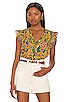 view 1 of 4 Chloe Blouse in Indo Block Print