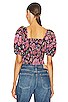 view 3 of 4 BLUSA MANGA CORTA EVA in Jolie Floral Print