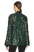 view 3 of 5 Bette Blouse in Emerald