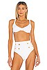 view 1 of 4 Mykela Bikini Top in White
