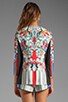 view 5 of 7 Flower Tracers Suiting Jacket in Red