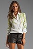 view 2 of 6 Neon Filigree Blouse in White