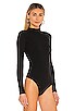 view 3 of 5 Ballet Body Thong Bodysuit in Black
