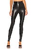 view 1 of 4 Perfect Control Faux Leather Legging in Black