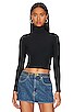 view 1 of 4 Butter Long Sleeve Turtleneck Top in Black