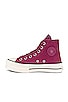 view 5 of 6 Chuck Taylor All Star Lined Platform Sneaker in Shadowberry, Black, & Egret