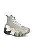 view 2 of 6 Run Star Motion Ombre Platform Sneaker in Slate Sage & Light Silver