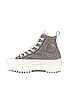 view 5 of 6 Run Star Hike Sherpa Lined Sneaker in Vapor Mauve, Egret, Violet Ore