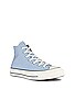 view 2 of 6 Chuck 70 No Waste Canvas Sneaker in Light Armory Blue, Egret, & Black