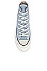 view 4 of 6 Chuck 70 No Waste Canvas Sneaker in Light Armory Blue, Egret, & Black