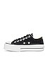 view 5 of 6 КРОССОВКИ ALL STAR CANVAS PLATFORM in Black & White