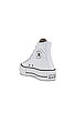 view 3 of 6 CHUCK TAYLOR ALL STAR LIFT HI 스니커즈 in White & Black
