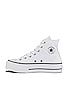 view 5 of 6 CHUCK TAYLOR ALL STAR LIFT HI 스니커즈 in White & Black