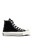 view 1 of 6 CHUCK 70 HI スニーカー in Black & Egret