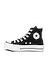 view 5 of 6 Chuck Taylor All Star Lift Hi Sneaker in Black & White
