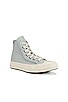 view 2 of 6 Chuck 70 Crafted Color Sneaker in Light Silver & Vachetta Beige