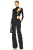 view 4 of 4 Low Waist Pant in Black