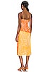 Vivienne Midi Dress, view 3, click to view large image.