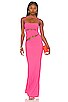 view 1 of 3 Hayley Maxi Dress in Hot Pink