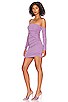 view 3 of 4 Carter Mini Dress in Lilac