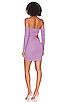 view 4 of 4 Carter Mini Dress in Lilac