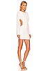 view 3 of 4 Elena Mini Dress in Ivory
