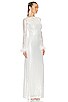 view 2 of 4 EVELYN 가운 in White