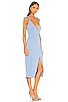 view 2 of 3 Aaliyah Midi Dress in Periwinkle Blue
