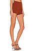 view 2 of 4 Hartleen Shorts in Dark Brick