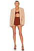view 4 of 4 Hartleen Shorts in Dark Brick