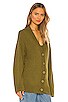 view 2 of 4 Trista Oversized Cardigan in Green