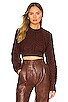 view 2 of 4 Safaa Sweater in Chocolate