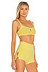 view 2 of 4 Genevieve Knit Bralette in Butter Yellow
