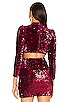 view 3 of 5 Edna Top in Burgundy