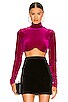 view 1 of 4 FRANKIE クロップトップ in Magenta