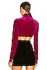 view 3 of 4 FRANKIE クロップトップ in Magenta