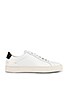 view 1 of 6 SNEAKERS RETRO LOW in White & Black